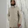 Куртка утепленная, капюшон., мужской, белый, 90 см