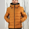 Куртка утепленная, капюшон., мужская, золото, 70 см, артикул - 21AW7030M PT-7206