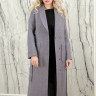 Пальто демисезонное, английский ворот., серый, 110 см