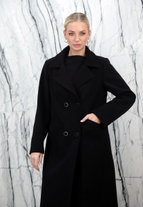 Пальто демисезонное, английский ворот. Арт.7505 РТ-10758