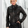 Куртка из натуральной кожи на замке. Арт. В36, РТ-9162