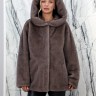 Куртка из искусственного меха(норка),капюшон. Арт.Э-359Р РТ-10895