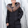 Пуховик утепленный (пух/перо) капюшон мех лисица. Арт.BY6061X-D РТ-10345