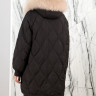 Куртка утепленная (100% пух), капюшон мех песца. Артикул 9952-1 РТ-8916