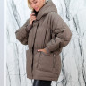 Пуховик утепленный (пух/перо) капюшон. Арт.NS3871В РТ-9800
