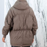 Пуховик утепленный (пух/перо) капюшон. Арт.NS3871В РТ-9800