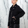 Куртка из искусственной замши, на замке/ворот.Арт.37-5807 РТ-10748