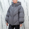 Пуховик с натуральным наполнителем(90%пух,10%перо),капюшон. Арт.25813 РТ-10438