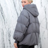 Пуховик с натуральным наполнителем(90%пух,10%перо),капюшон. Арт.25813 РТ-10438