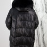 Куртка утепленная (биопух), капюшон отделка мех енота.  Артикул Y024-034 PT-8926
