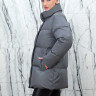 Пуховик с натуральным наполнителем(90%пух,10%перо),ворот/пояс. Арт.85876 РТ-10435