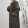 Пальто утепленное (биопух), капюшон. Артикул 28510, РТ-8737