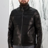 Куртка из натуральной кожи, ворот стойка/на замке. Арт. М2060, РТ-9181