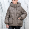 Пуховик с натуральным наполнителем (90%пух,10%перо), капюшон. Арт.Y026-107 РТ-10500