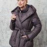 Пуховик утепленный (биопух),на замке/капюшон. Арт.6109Р РТ-10983