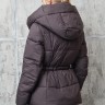 Пуховик утепленный (биопух),на замке/капюшон. Арт.6109Р РТ-10983