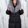 Пуховик утепленный (пух/перо) на замке,капюшон мех лисица. Арт. 5608 РТ-10363