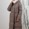 Пальто утепленное-биопух, на замке/капюшон. Артикул 28078, РТ- 8750