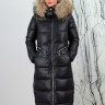 Пальто утепленное (биопух), капюшон отделка мех енота. Артикул Y021-840 PT-7901
