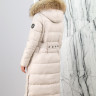 Пальто утепленное (биопух), капюшон отделка мех енота. Артикул Y021-840 PT-7900