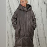 Пальто утепленное-биопух, капюшон. Артикул Y023-880 PT-7784