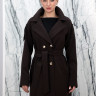 Пальто демисезонное английский ворот/пояс.Арт.7521 РТ-10761
