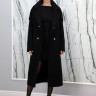 Пальто демисезонное английский ворот/пояс.Арт.7521 РТ-10777