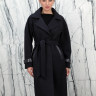 Пальто демисезонное английский ворот/пояс.Арт.7516 РТ-10756