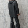 Дубленка из натуральной овчины, на замке/капюшон. Арт.K-2692LK|800OF РТ-10969