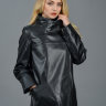 Куртка из экокожи, черный, 80 см