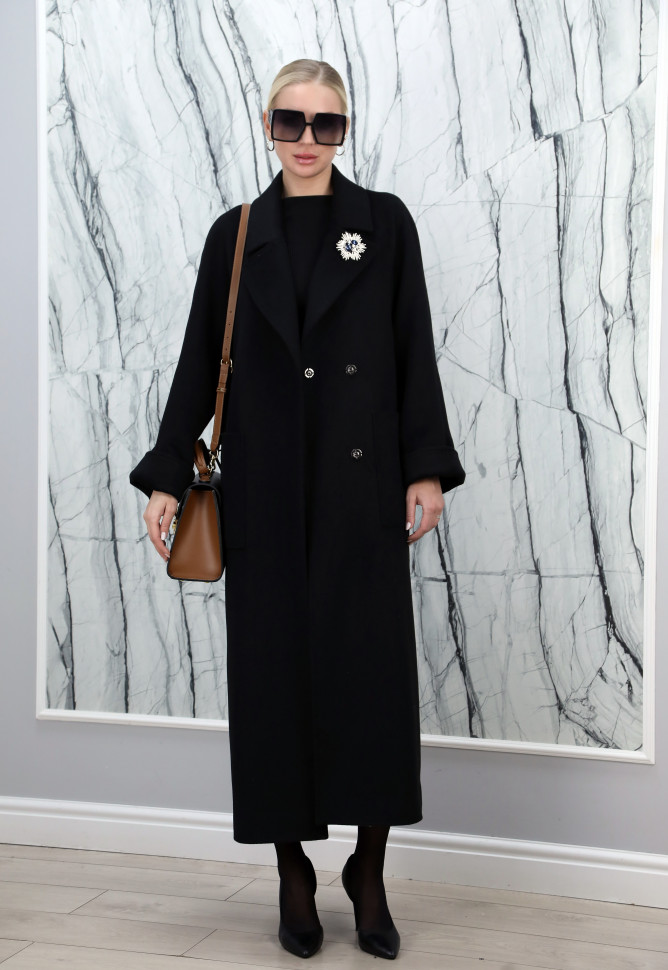 Пальто демисезонное английский ворот/пояс.Арт.8639-10 РТ-10784