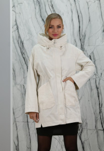 Куртка удлиненная/демисезонная. На замке/капюшон. LY8100p РТ-9123