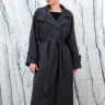 Пальто демисезонное, ворот/пояс. Арт.87028 РТ-10823