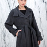 Пальто демисезонное, ворот/пояс. Арт.87028 РТ-10823