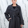 Пальто демисезонное, ворот/пояс. Арт.87028 РТ-10823
