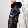Пальто утепленное-биопух, капюшон отделка мех енота. Артикул - Y-024-601 РТ-8629
