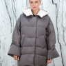 Пуховик утепленный(пух/перо) на замке/капюшон. Арт.D235 РТ-10319