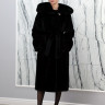 Шуба из меха аукционной премиальной норки Nafa, капюшон. Арт.164 РТ-4286