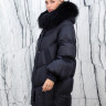 Пуховик утепленный(пух/перо) на замке/капюшон мех енота. Арт.Y026-075 РТ-10320