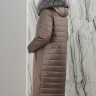 Пальто на верблюжьей шерсти,капюшон чернобурая лиса. Артикул 7136Р, РТ-8761