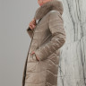 Пальто на верблюжьей шерсти,капюшон кролик. Артикул 7086, РТ-8759, РТ-7713