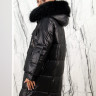 Пуховик утепленный-биопух,капюшон отделка мех енота. Артикул Y-024-345 PT-8641