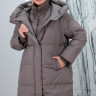 Пуховик утепленный (биопух) на замке/капюшон. Арт.7889 РТ-9962