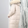 Пальто утепленное-биопух,капюшон отделка мех енота. Артикул Y-024-345 PT-8640