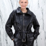 Куртка из натуральной кожи, на замке/ворот. Арт.YM-850 РТ-8443
