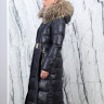 Пуховик утепленный (биопух) капюшон мех енота. Арт.Y022-869 РТ-6969