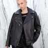 Куртка из натуральной кожи, на замке/ворот. Арт.YM-860L/65YM РТ-10828
