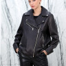 Куртка из натуральной кожи, на замке/ворот. Арт.YM-860L/65YM РТ-10828