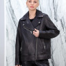 Куртка из натуральной кожи, на замке/ворот. Арт.YM-860L/65YM РТ-10828