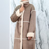 Дубленка из искусственного меха, ворот. Арт. S36238 РТ-9779